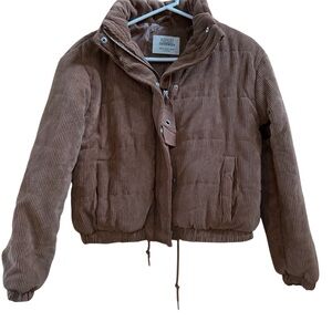Ashley Outerwear Brown Corduroy Jacket